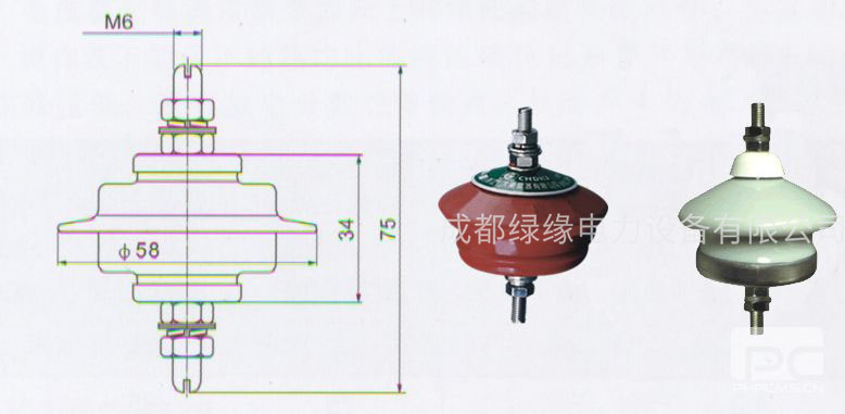 HY1.5W-0.28/1.3、HY1.5W-0.5/2.6低壓型避雷器