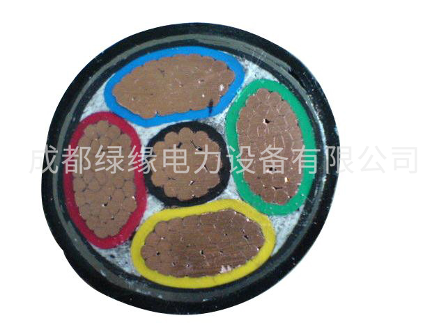 低壓電纜VV系列VV-3銅芯導(dǎo)體聚氯乙烯絕緣及護套電力電纜